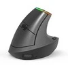 Belaidė vertikali pelė Delux M618DB BT4.0 + 2.4Ghz RGB