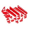 Binner Hooks priedų rinkinys KBH20 - skirtas Binner Board įrankių lentai - 20 vnt - Kistenberg