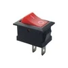 Oem Bistabilus svirties jungiklis KCD1 - raudonas matinis - 21x15mm - ON/OFF jungiklis 230V - 2PIN