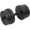 Hantle Bituminiai reguliuojamo svorio hanteliai 2x10kg REBEL ACTIVE