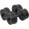 Hantle Bituminiai reguliuojamo svorio hanteliai 2x10kg REBEL ACTIVE