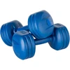 Bituminių hantelių rinkinys 20kg (2x1kg + 2x2kg + 2x3kg + 2x4kg), REBEL ACTIVE