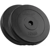 Bituminių svarelių rinkinys 2x10kg, skylė 31mm, klasikinė plokštė, REBEL ACTIVE