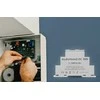 BleBox SwitchBoxD DC DIN - 2 kanalų relė 230V AC 30V DC WiFi - Android / iOS programa