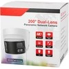 BLOW 8MP IP kamera BL-I8SS40TWM 4 mm baltas kupolinis panoraminis dvigubas objektyvas