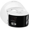 BLOW 8MP IP kamera BL-I8SS40TWM 4 mm baltas kupolinis panoraminis dvigubas objektyvas