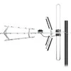 Blow DVB-T antena ATD27S VHF/UHF MUX8 pasyvi 10 paketų