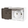 Blow Dvigubas lizdas nt/t NT-6SL baltas