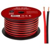 Blow Garsiakalbio kabelis 2x4.00mm juodas-raudonas 25m