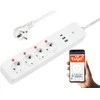 Blow Išmanusis maitinimo laidininkas BALTA 3m 2xUSB+USB-C WiFi TUYA