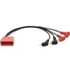 Blow Oem ISO lizdas mini 4xRCA AUDI VW SKODA