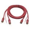 Blow Jungtis 2xRCA 6mm 1.5m Raudonas