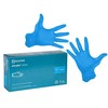 MERCATOR MEDICAL nitrylex® classic mėlynas Nitrilinės tyrimo ir apsauginės pirštinės (M dydžio, be pudros) - 100vnt/1dėžutė
