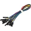 Blow Moteriškų kabelių rinkinys 10vnt, ilgis 20cm, spalva