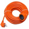 Blow PR-160 tinklo ilgintuvas 1 lizdas su įžeminimu 30 m oranžinis (3x1.5 mm)