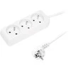 Blow PR-370P 3 lizdų maitinimo ilgintuvas su įžeminimu 1.5 m baltas 3x1.5 mm