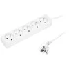 Blow PR-570P 5 lizdų maitinimo ilgintuvas su įžeminimu 3m baltas 3x1.5mm