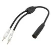 Blow Oem Automobilio antenos adapterio skirstytuvas 2x kištukas-DIN