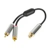 Oem Blow skirstytuvas RCA lizdas - 2xRCA kištukas 15cm
