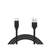 Blow USB 2.0 A jungtis – USB-C 1.0m juodas