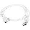 Blow USB 2.0 A – USB-C jungtis 1.0 m balta
