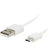 Blow USB A - micro B jungtis 0.3 m, juoda