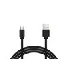 Blow USB A – micro B jungtis 1.0 m juoda HQ