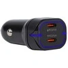 Blow USB-Cx2 50W G50B automobilinis įkroviklis