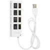 Blow USB skirstytuvas WT.A-4xGN.A HUB-07 baltas