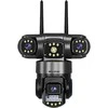 BLOW WiFi kamera su 3 objektyvais, 6MP, V380, juoda
