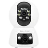 BLOW WiFi kamera su dvigubais objektyvais, 3MP+3MP, T-266, Tuya, pasukama auklės kamera