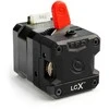 Bondtech LGX PRO ekstruderis su raudona svirtele