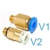 Oem Bowden jungtis - pneumatinis antgalis PC6-M10*1 - 6mm - 3D spausdintuvas