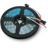 Btf Lighting RGBW LED juosta SK6812 - skaitmeninė, adresuota - IP30 60 LED/m, 5V - 5m - balta
