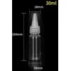 Oem Butelis su aplikatoriumi 30ml - Butelis skysčiams dozuoti