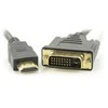 Cabletech DVI-D - HDMI laidas 3m