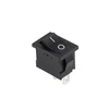 Juodas svirtinis jungiklis MRS-101-2