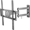 Cabletech Sieninis laikiklis 32-55 colių juodas LPA52-443 (vertikalus ir horizontalus reguliavimas)