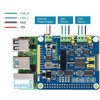 CAN FD Expansion HAT - 2 kanalų izoliuota perdanga CAN FD - skirta Raspberry Pi - Waveshare 17075