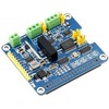 CAN FD Expansion HAT - 2 kanalų izoliuota perdanga CAN FD - skirta Raspberry Pi - Waveshare 17075