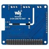 CAN FD Expansion HAT - 2 kanalų izoliuota perdanga CAN FD - skirta Raspberry Pi - Waveshare 17075