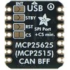 CAN magistralės BFF priedas - CAN magistralės modulis - MCP25625 - SPI - skirtas QT Py ir Xiao - Adafruit 5877