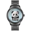 Išmanusis laikrodis COLMI L28 Smart Watch (juodas + juodas steel strap)