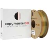 Copymaster3D Tri-Silk 1.75mm 1kg - Gold/Sidabrinis/Copper