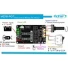 Cytron MD10-POT - DC variklių valdiklis 30V/10A + jungiklis + potenciometras