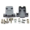 Oem D-SUB DB9 RS232 jungties korpusas - 2 vnt - DIY - Dsub lizdui ir kištukui