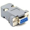 Oem D-SUB DB9 RS232 jungties korpusas - 2 vnt - DIY - Dsub lizdui ir kištukui