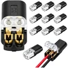 D2 greito prijungimo jungtis, užspaudžiama, 2 kontaktų elektros jungtis, kabelio jungtis, 12 vnt
