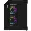 Darkflash Darflash FT350 kompiuterio dėklas + 5 aRGB ventiliatoriai (juodi)