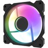 Darkflash DR08 trys viename aušinimo ventiliatorius (juodas)